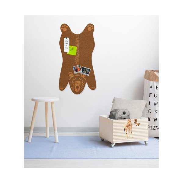 Karu kujuline korgiplaat Bear - Little Nice Things-image-2