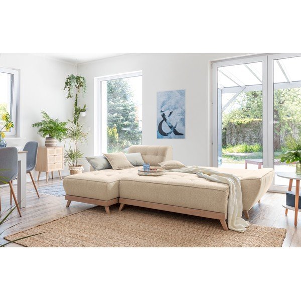 Beež nurgadiivanvoodi (muutuv) Dazzling Daisy - Miuform-image-4