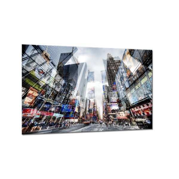 Obraz Styler Glas Crown Time Square, 80 x 120 cm-image-2
