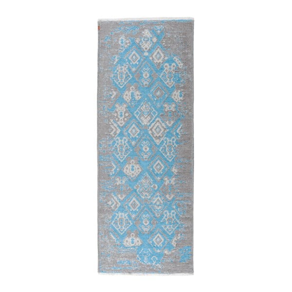 Modro-šedý oboustranný koberec Homemania Maleah, 200 x 75 cm