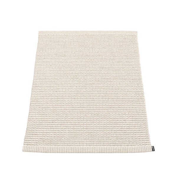 Kreem sise/välisvaip 60x85 cm Mono Linen Vanilla – Pappelina