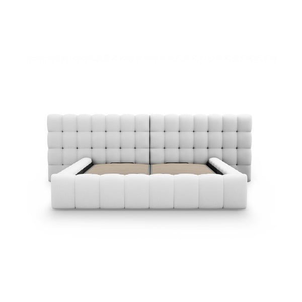 Helehall kaheinimesevoodi koos panipaigaga 200x200 cm Mamaia - Micadoni Home-image-4