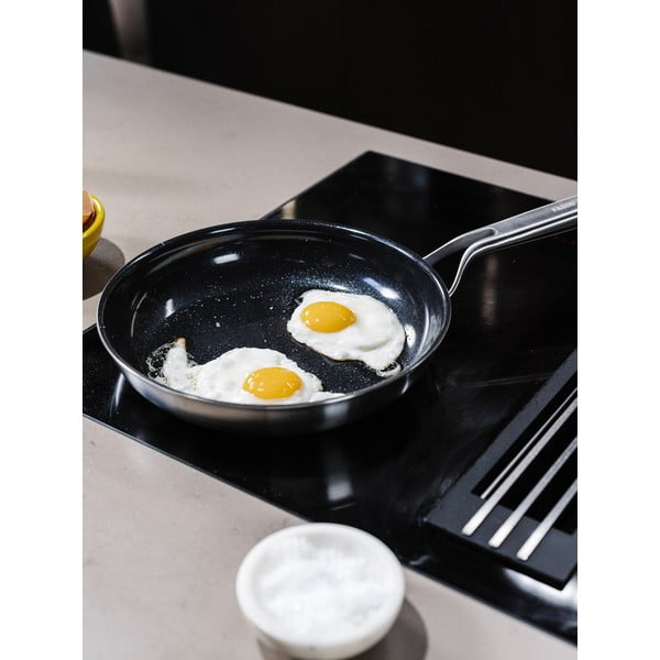 Roostevabast terasest pann mittenakkuva pinnaga ø 26 cm Chili Ta - FABINI-image-2