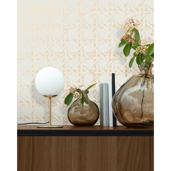 Kuldset värvi metallist lambivari (kõrgus 28 cm) Mahala - Kave Home-image-2