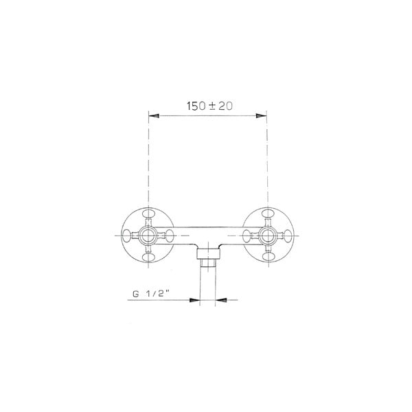 Roosa seinasegisti (1 väljund) Antea - Sapho-image-1