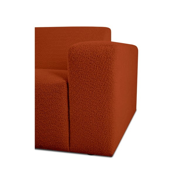 Tellisevärvi bukleekangast diivanimoodul (parem nurk) Roxy - Scandic-image-3