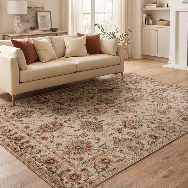 Beež vaip 120x160 cm Raja - Asiatic Carpets-image-2