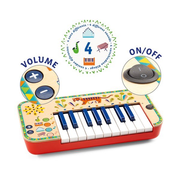 Muusikaline mänguasi Synthesizer - Djeco-image-1