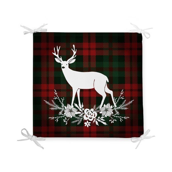 Tartan Merry Christmas jõulupadi, 42 x 42 cm. - Minimalist Cushion Covers