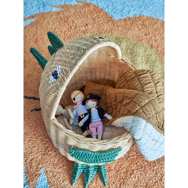 Rotangist laste mänguasjakorv 37x57x48 cm Eddi - Bloomingville Mini-image-4