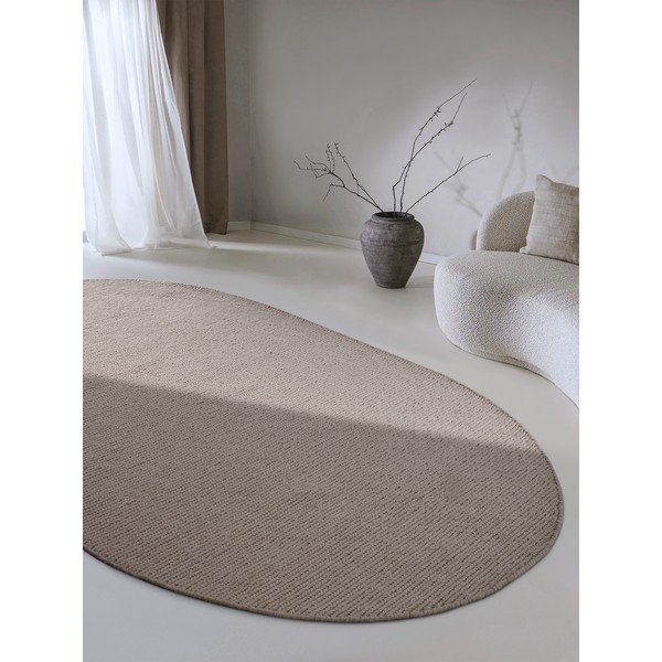 Helepruun käsitsi kootud villane vaip 160x230 cm Francois - Villeroy&Boch-image-1