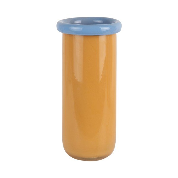 Kollane klaasvaas (kõrgus 30,5 cm) Plegado – PT LIVING