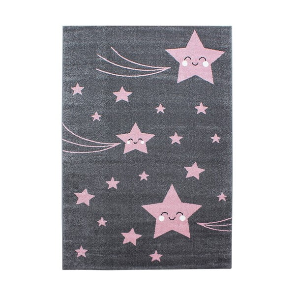 Roosa-hall laste vaip 80x150 cm Kids - Ayyildiz Carpets