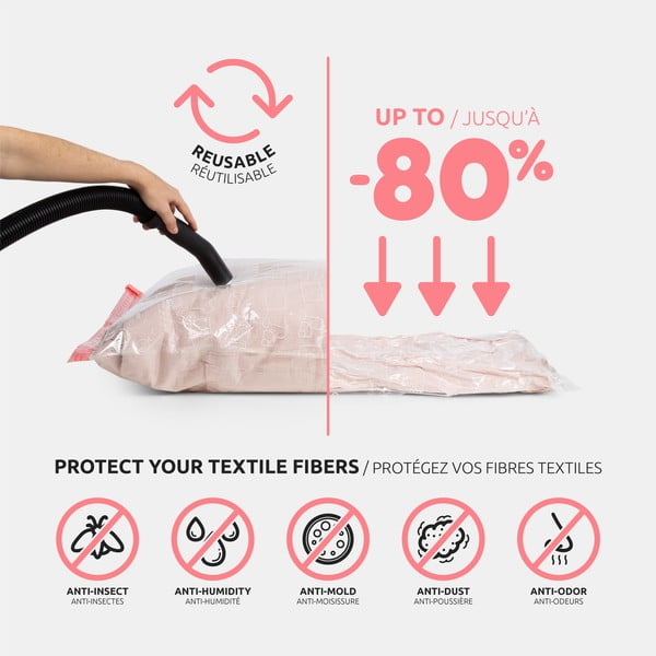 Vaakumkotid 10 tk komplektis Space M - Compactor-image-4