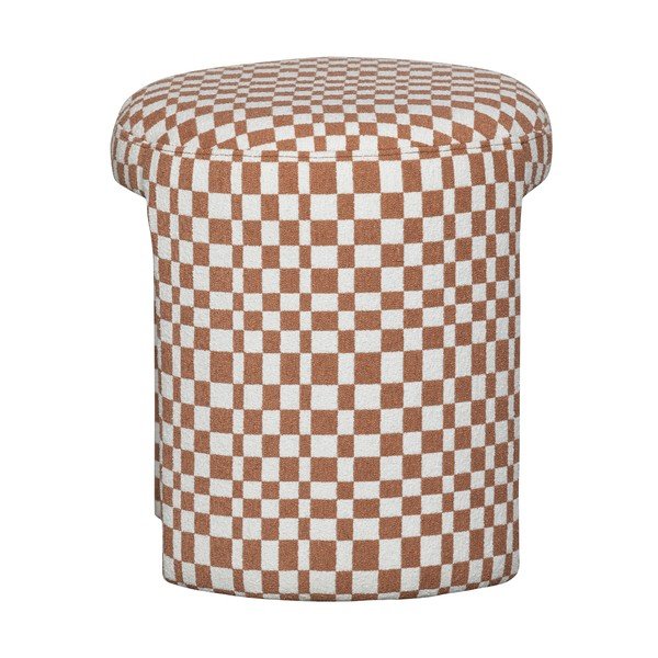 Oranž polsterdatud tool Charlie - WOOOD-image-3