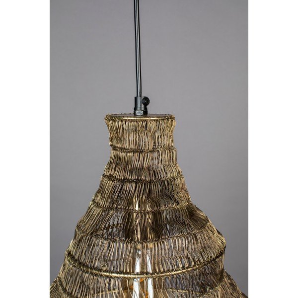 Kuldset värvi ripplamp metallist varju 36x36 cm Luca - Dutchbone-image-4