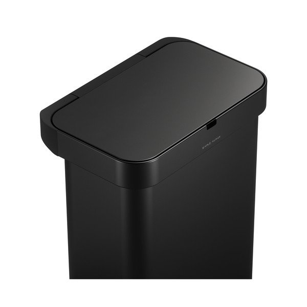 Must kontaktivaba terasest prügikast 58 l Sensor - simplehuman-image-1