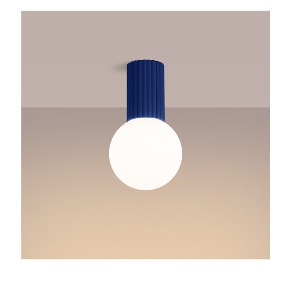 Sinine laevalgusti klaasist varjuga ø 12 cm Orbital - Sollux-image-2