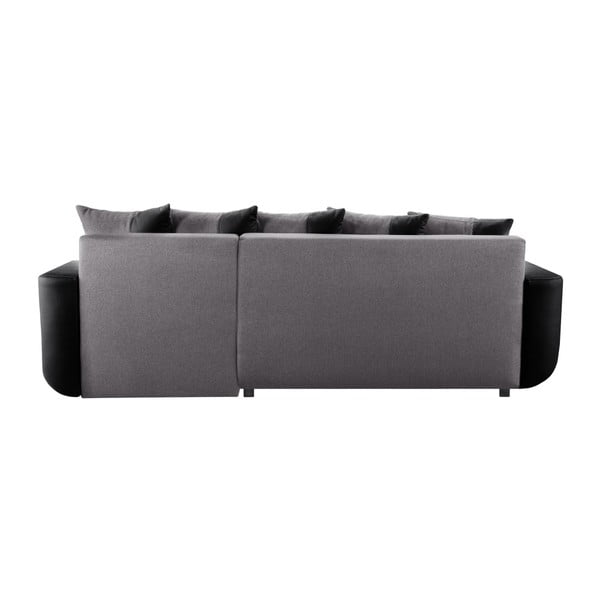 Černo-šedá sedačka Interieur De Famille Paris Destin, pravý roh-image-2