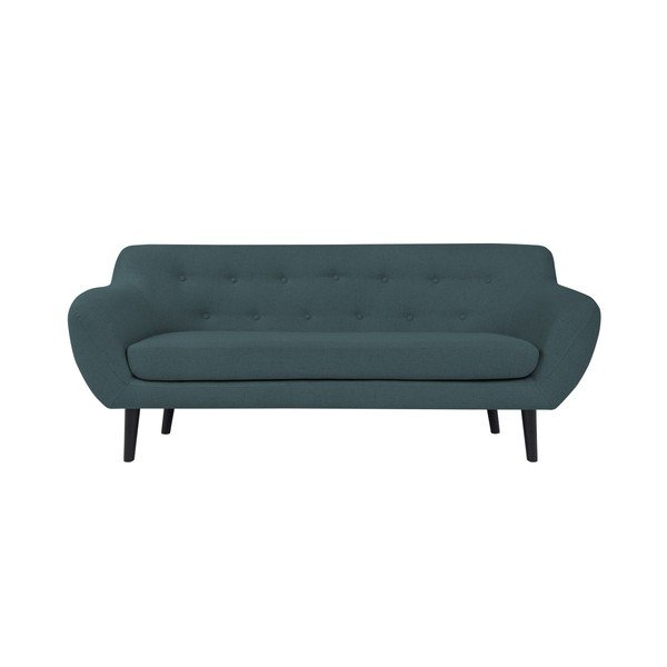 Tmavě modrá pohovka Mazzini Sofas Piemont, 188 cm-image-1
