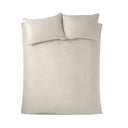 Kreem sametist pikendatud voodipesu kaheinimesevoodile 230x220 cm Kingsley - Catherine Lansfield