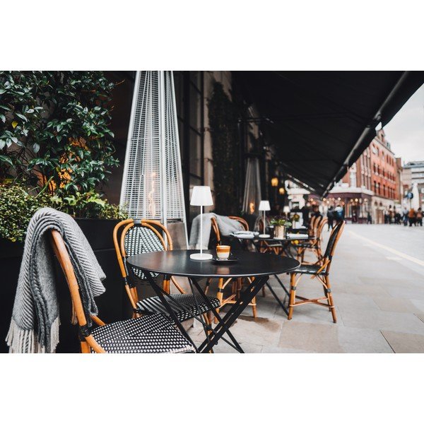 Valge dimmerdatav LED lauavalgusti metallist varjuga (kõrgus 34 cm) Cosenza 2.0 - Fischer & Honsel-image-1