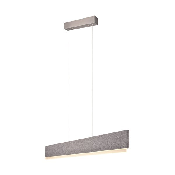 Hall LED rippvalgusti hääljuhtimise/mobiilirakenduse juhtimisega, tekstiilist varjuga Cicara - CINQUE-image-1