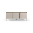 Kreem tammespoonist telerilaud140x53x35 cm Lucile - Marckeric