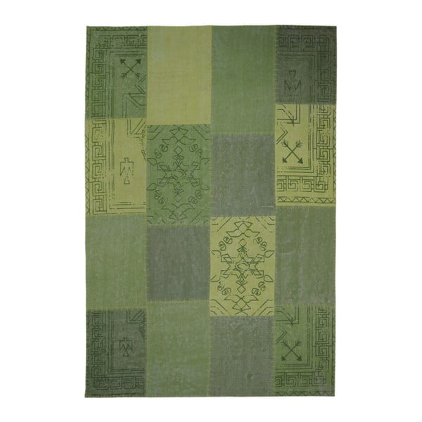 Zelený ručně tkaný koberec Kayoom Emotion, 160 x 230 cm