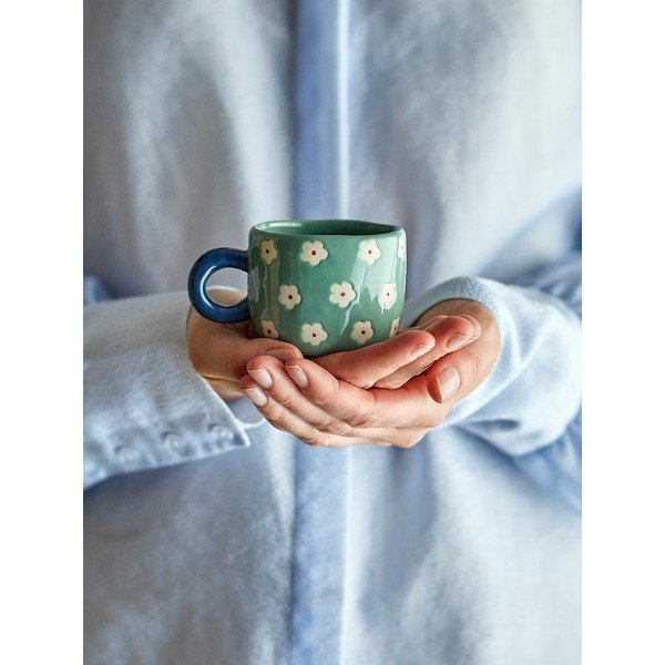 Helesinine keraamiline laste kruus 110 ml Nini - Bloomingville-image-2