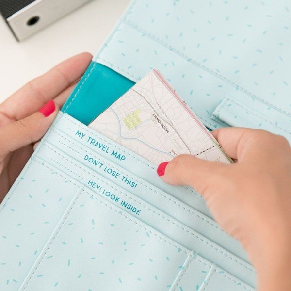 Organizér na cestovní doklady a dokumenty Mr. Wonderful Be curious-image-3