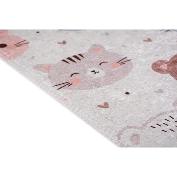 Elevandiluu värvi pestav laste vaip 120x180 cm Cute Animals - Vitaus-image-2