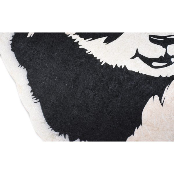 Must-valge laste vaip ø 120 cm Cuddly Panda - Vitaus-image-2