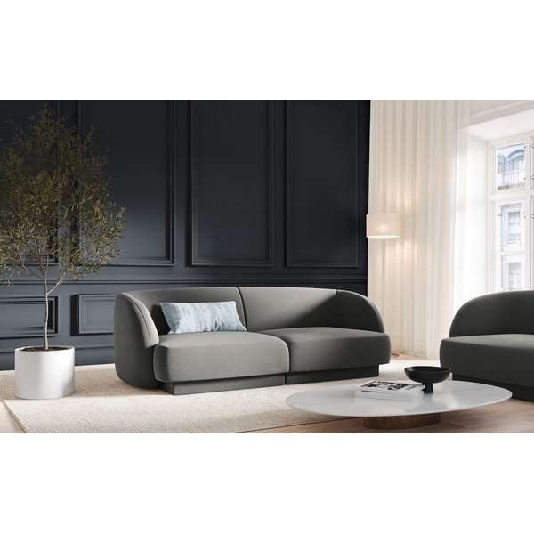 Hall sametne diivan 184 cm Miley - Micadoni Home-image-1