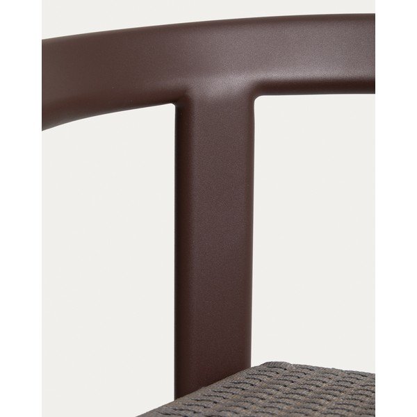 Pruun puidust aiabaari tool Erice - Kave Home-image-3
