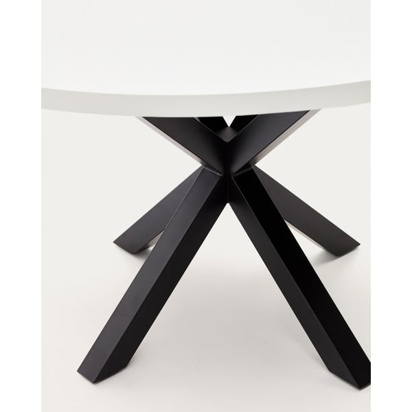 Ümmargune söögilaud ø 120 cm Argo - Kave Home-image-1