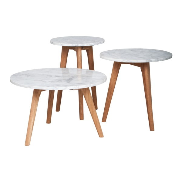 Kiviplaadiga kohvilaud , ⌀ 32 cm Stone - Zuiver-image-3