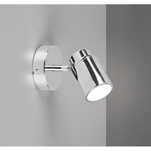 Metallvalgusti läikiv hõbedane 10x9 cm Angelo - Trio-image-1