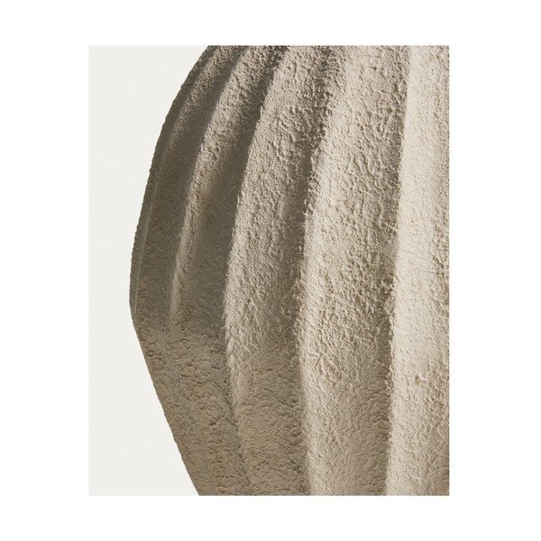 Kreemikas käsitöö/kõrge papjeemašee vaas (kõrgus 67 cm) Arquena - Kave Home-image-3