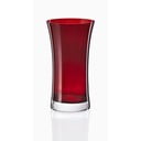 Komplekt 6 punast silindrilist klaasi Extravagance, 380 ml Grace - Crystalex
