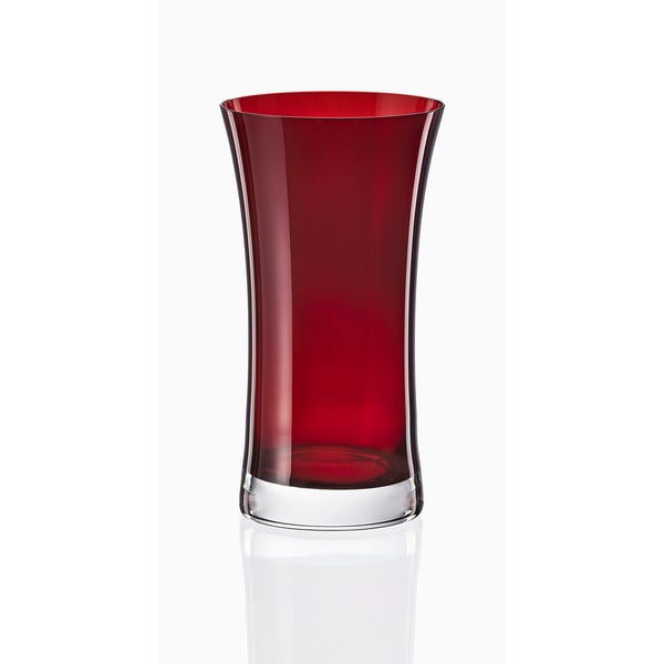 Komplekt 6 punast silindrilist klaasi Extravagance, 380 ml Grace - Crystalex