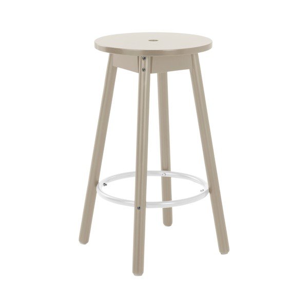 Hall männipuidust baaritool (istme kõrgus 65 cm) Kinna - Jotex