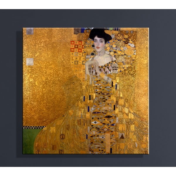 Gustav Klimti reproduktsioon - Bauer I, 60 x 60 cm. Gustav Klimt - Adele Bloch-Bauer I - Fedkolor-image-1