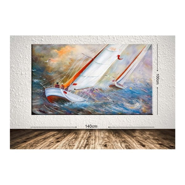 Obraz Sea Storm, 100 x 140 cm