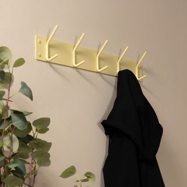 Helekollane terasest seinariiul 70 cm Fusion - Spinder Design-image-1