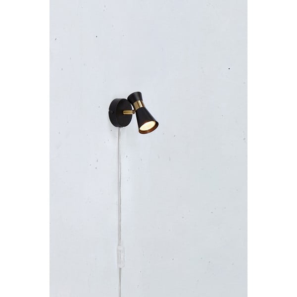 Must seinalamp (pikkus 12 cm) Folie - Markslöjd-image-1