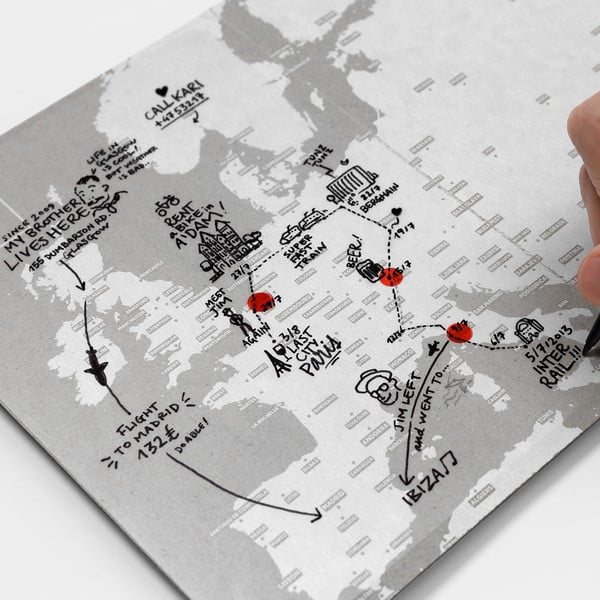 Sada 16 náhradních průhledných listů pro Transparent World mapu Palomar-image-1