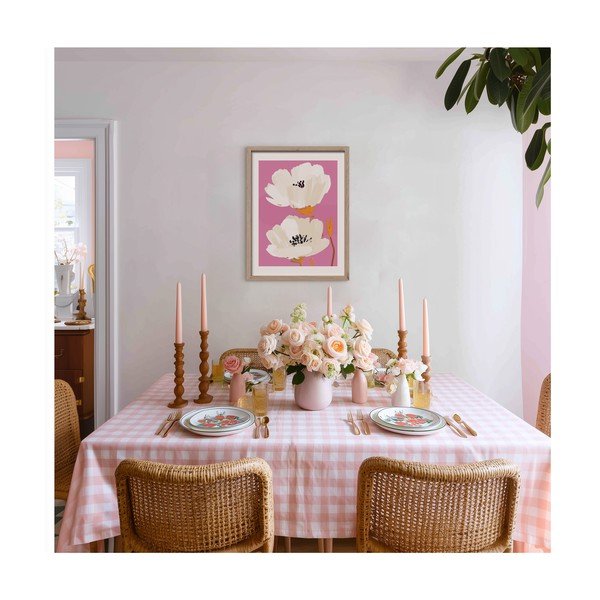 Trükitud pilt raamiga 30x40 cm Peony Bloom - Styler-image-1