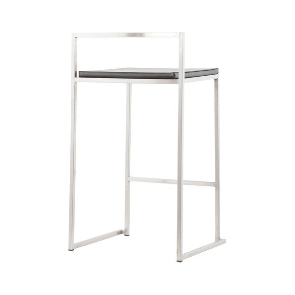 Barová židle s černým sedákem Kokoon Meto, výška sedu 65 cm-image-1