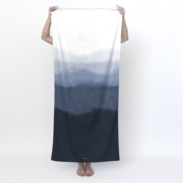 Valge-sinine rätik 70x150 cm Nightfall - Blanc